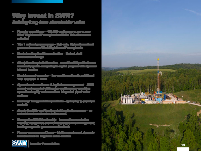 1Q 2020 Earnings Presentation – Southwestern Energy Co. – slide 17