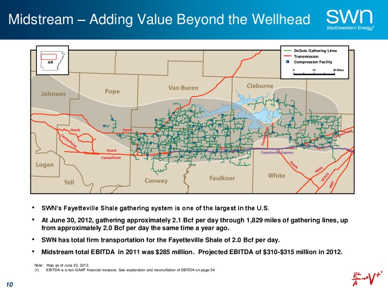 August 2012 Update – Southwestern Energy Co. – slide 10