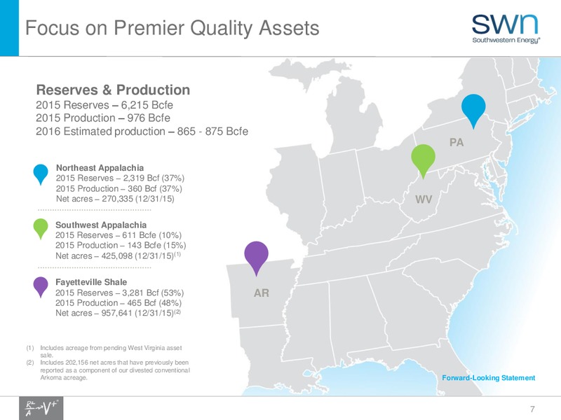 Enercom The Oil Gas Conference 2016 – Southwestern Energy Co. – slide 7