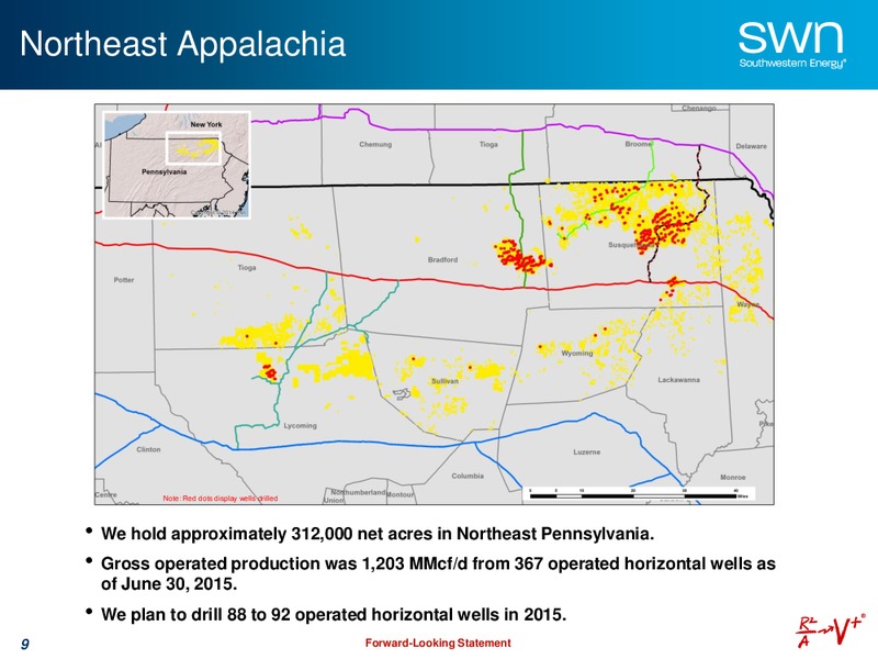 EnerCom The Oil and Gas Conference 2015 – Southwestern Energy Co. – slide 8