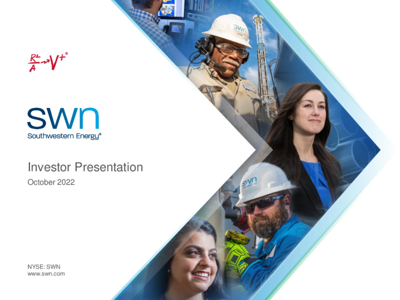 3Q 2022 Earnings Presentation – Southwestern Energy Co. – slide 1