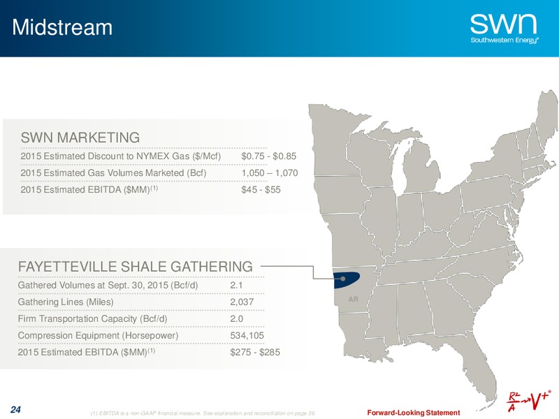 November 2015 Update – Southwestern Energy Co. – slide 24