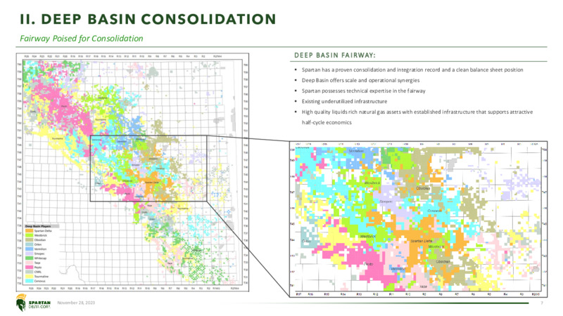 November 2023 Investor Presentation – Spartan Delta Corp. – slide 7