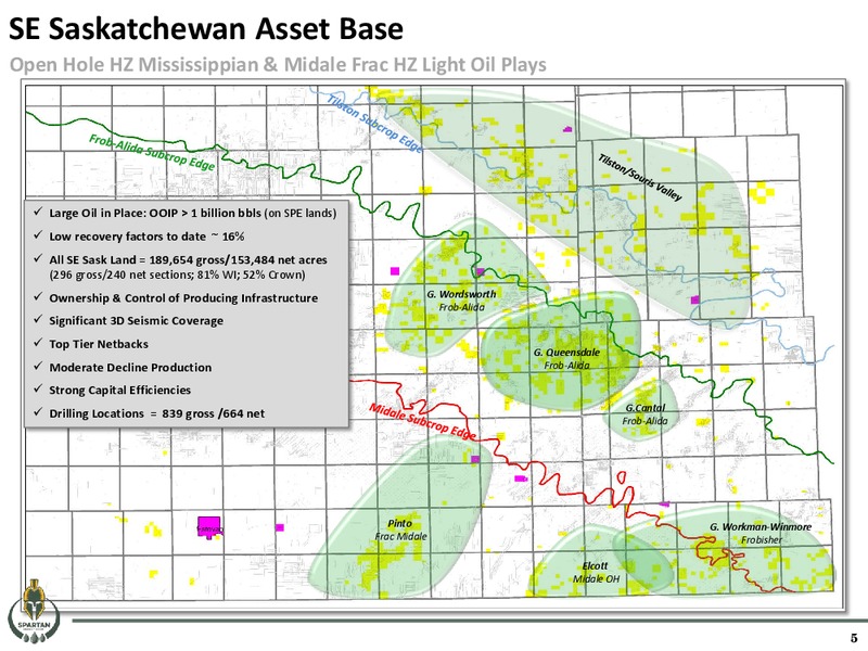 May 2016 Corporate Presentation – Spartan Energy Corp. – slide 5