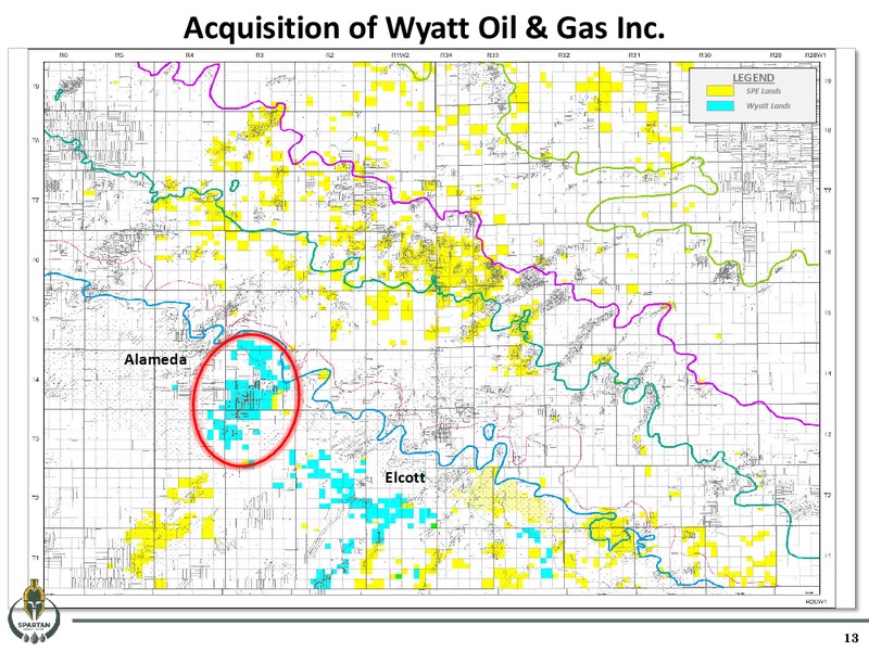 May 2016 Corporate Presentation – Spartan Energy Corp. – slide 13