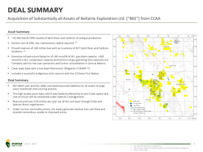 June 2020 Investor Presentation – Spartan Energy Corp. – slide 4