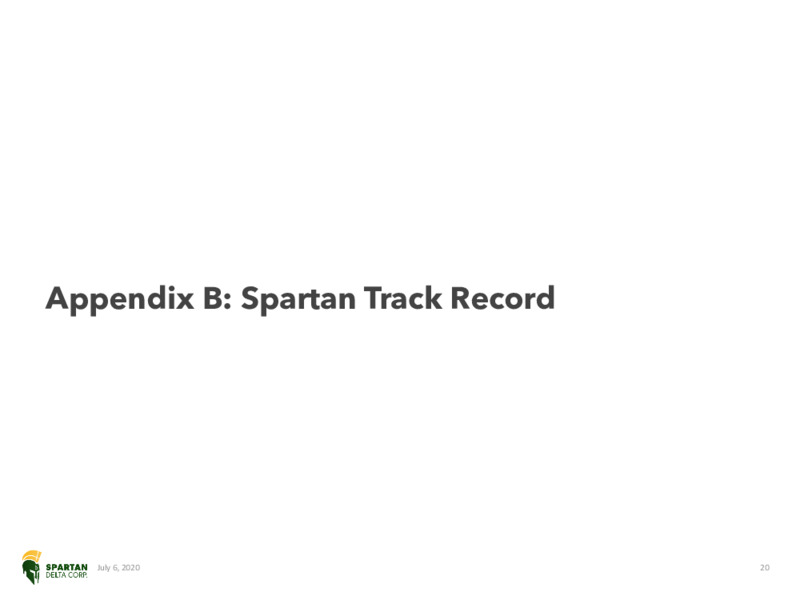 July 2020 Investor Presentation – Spartan Energy Corp. – slide 20