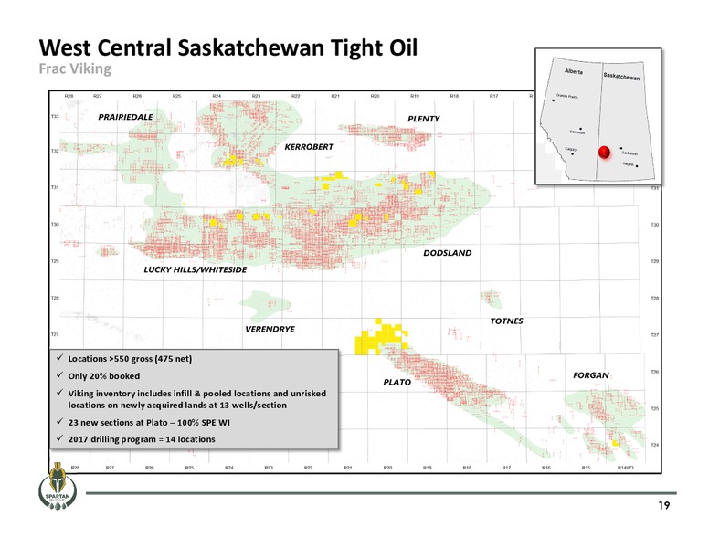 September 2017 Corporate Presentation – Spartan Energy Corp. – slide 19