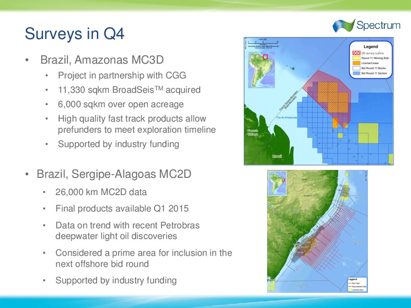 Q4 2014 EARNINGS CALL – Spectrum Asa – slide 16