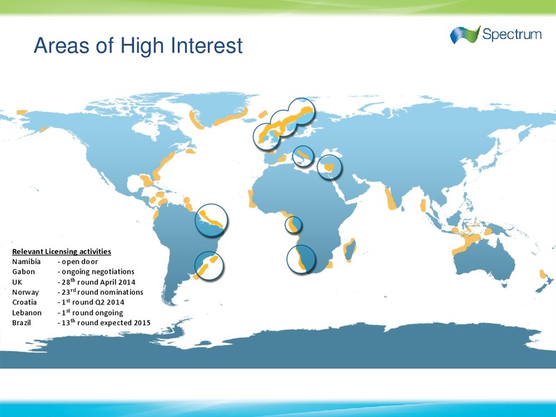 Q1 2014 EARNINGS CALL – Spectrum Asa – slide 14