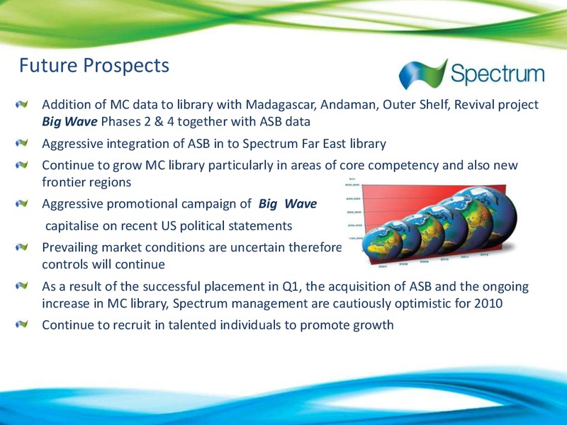 Q1 2010 EARNINGS CALL – Spectrum Asa – slide 41