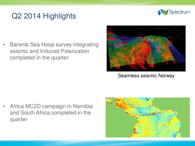 Q2 2014 EARNINGS CALL – Spectrum Asa – slide 3
