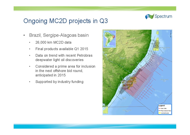 Q3 2014 EARNINGS CALL – Spectrum Asa – slide 16