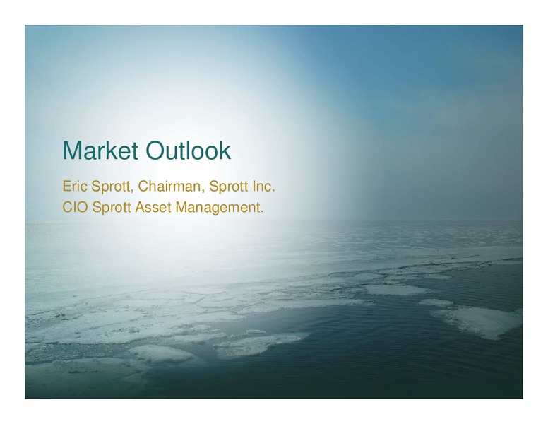 ANALYST LUNCH – Sprott Resources Corporation – slide 9