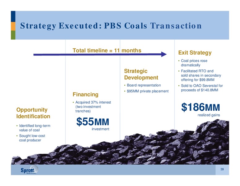 ANALYST LUNCH – Sprott Resources Corporation – slide 38