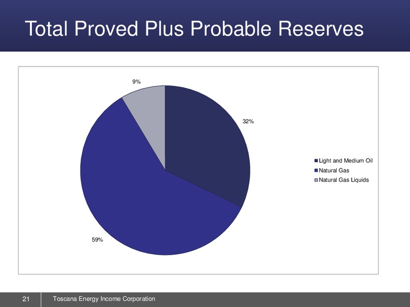 MAY 2015 CORPORATE PRESENTATION – Sprott Toscana – slide 20