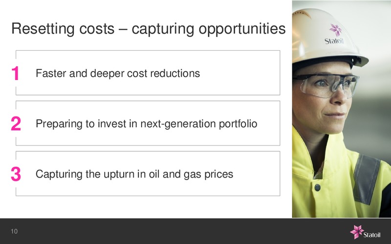 January 2016 Investor Presentation – Statoil – slide 10