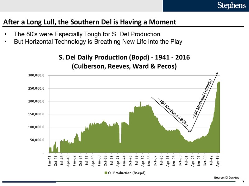 Enercom Conference – Stephens Inc – slide 7