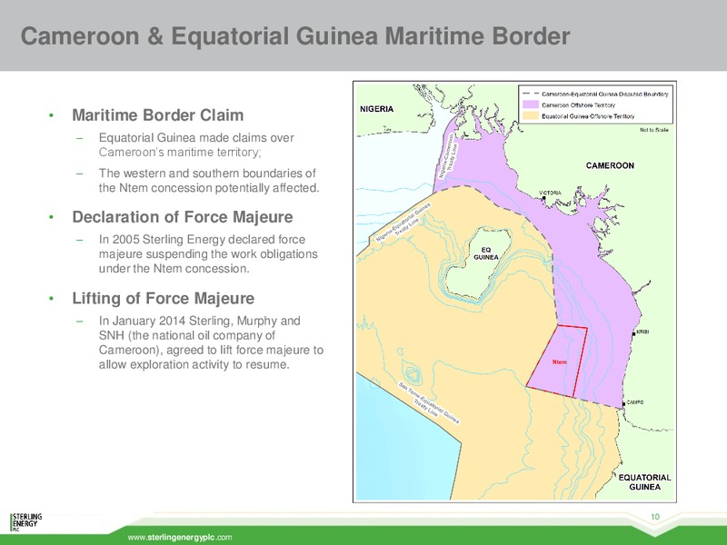Investor Presentation – Sterling Energy – slide 9