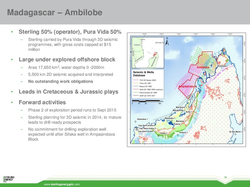 Investor Presentation – Sterling Energy – slide 17