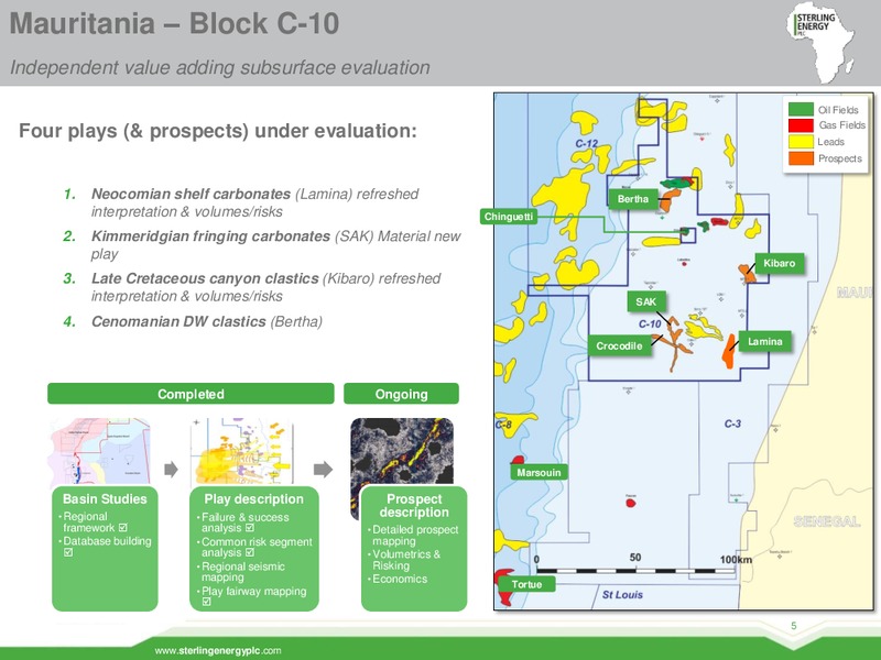 October 2016 Corporate Presentation – Sterling Energy – slide 4