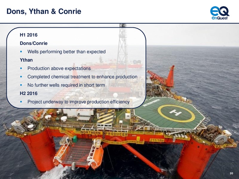 H1 2016 results – Sterling Resources Ltd. – slide 21