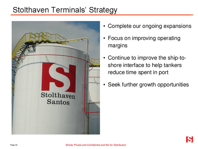 MAY 2015 INVESTOR PRESENTATION – Stolt-Nielsen Limited – slide 23