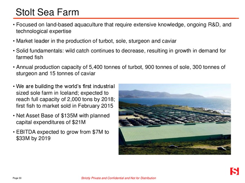 MAY 2015 INVESTOR PRESENTATION – Stolt-Nielsen Limited – slide 29