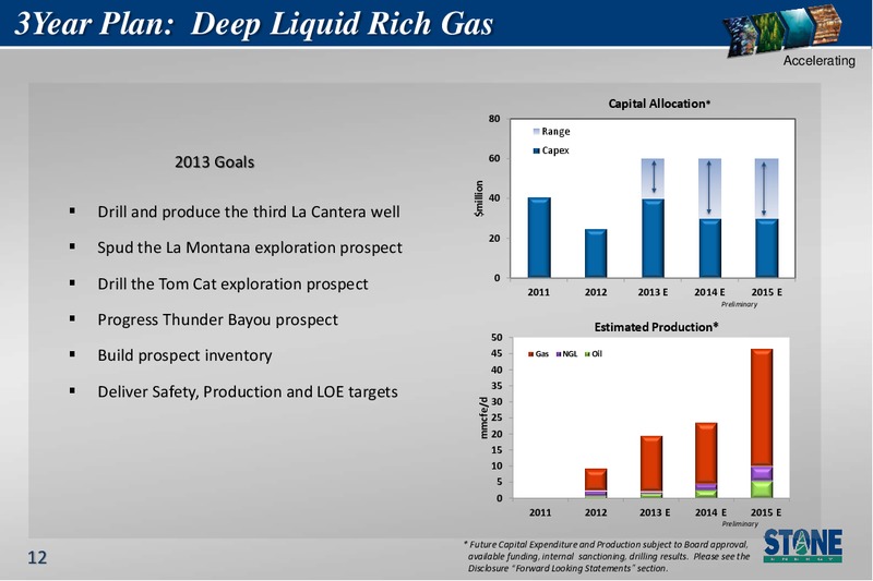 IPAA April 2013 OGIS – Stone Energy Corp. – slide 12