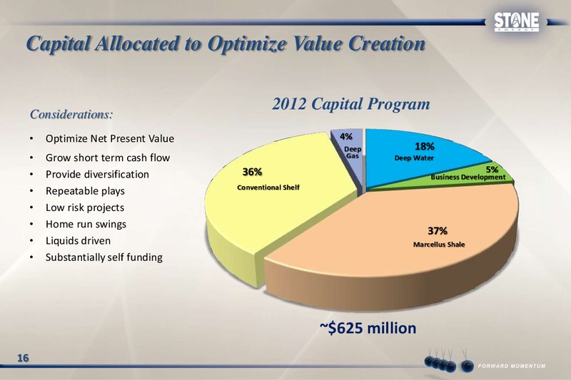 Capital One Southcoast 2012 Energy Conference – Stone Energy Corp. – slide 15