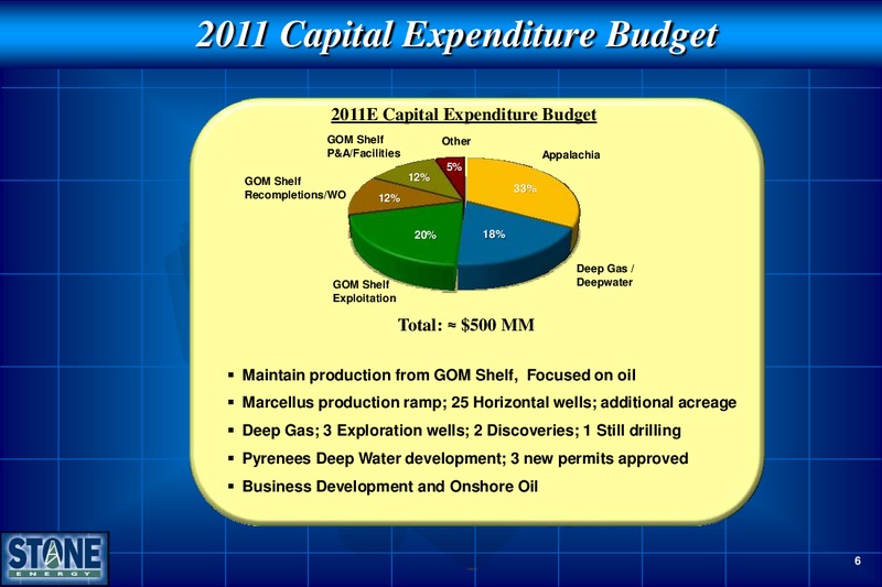 Capital One Southcoast 6th Annual Energy Conference – Stone Energy Corp. – slide 7