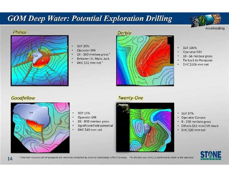 Capital One Southcoast 8th Annual Energy Conference – Stone Energy Corp. – slide 14