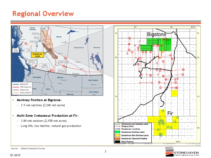 Q1 2015 – Stonehaven Exploration Ltd. – slide 3