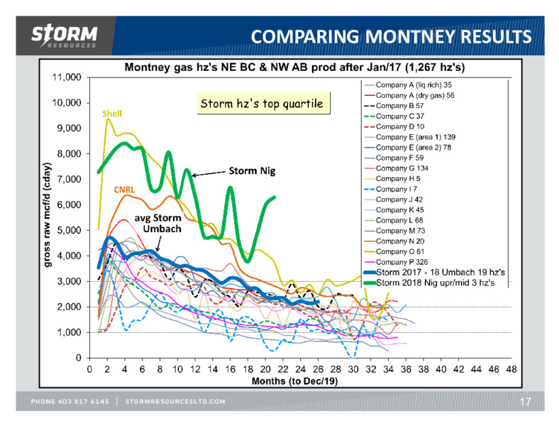 March 2020 Investor Presentation – Storm Resources Ltd. – slide 17