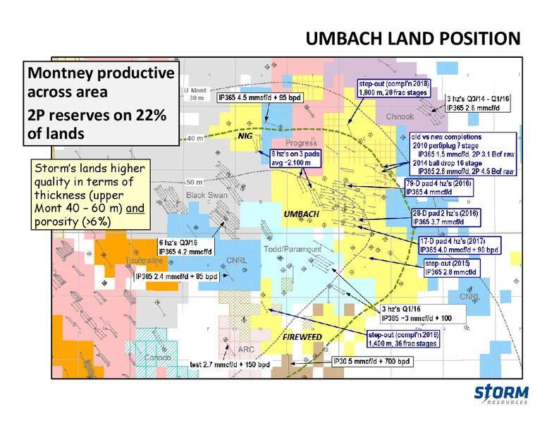 March 2018 Update – Storm Resources Ltd. – slide 25