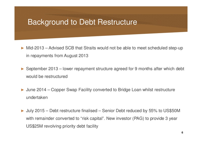 August 2015 Investor Presentation – Straits Resources Limited – slide 5
