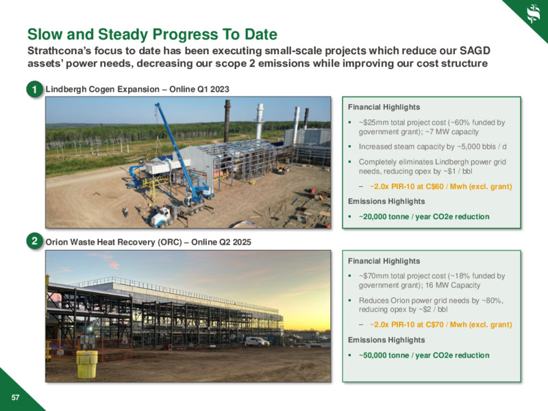 November 2024 Investor Day – Strathcona Resources – slide 57