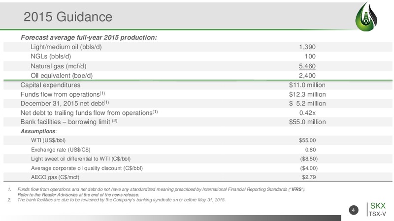 April 2015 Corporate Presentation – Striker Exploration Corp – slide 4
