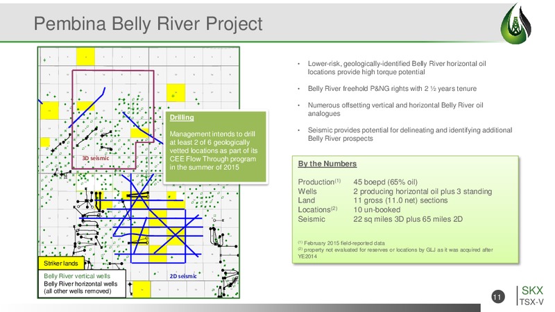 April 2015 Corporate Presentation – Striker Exploration Corp – slide 11