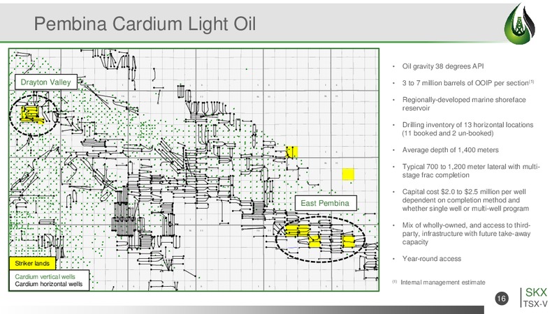 April 2015 Corporate Presentation – Striker Exploration Corp – slide 16