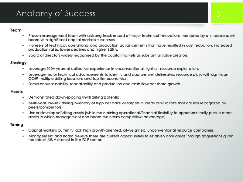 July 2014 Corporate Presentation – Striker Exploration Corp – slide 2