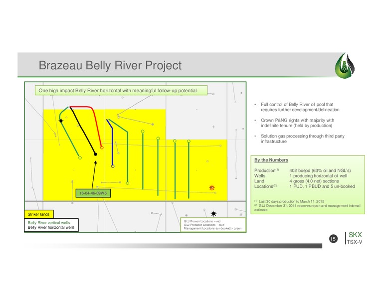 JULY 2015 CORPORATE PRESENTATION – Striker Exploration Corp – slide 15