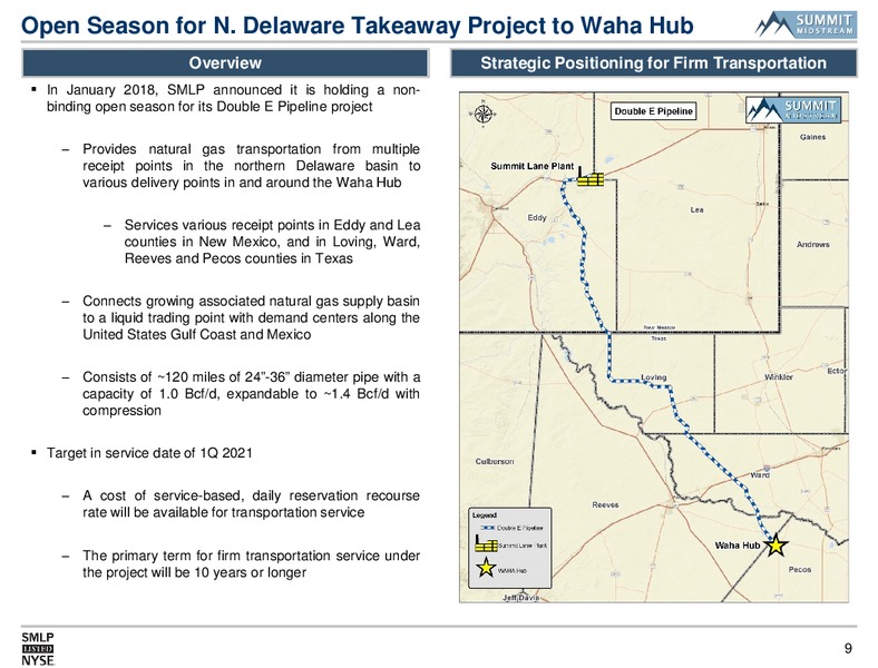 Morgan Stanley Utilities Clean Tech and Midstream Energy – Summit Midstream Partners, Lp – slide 8