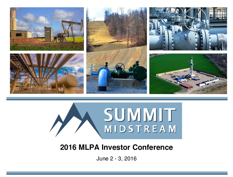 MLPA Investor Conference – Summit Midstream Partners, Lp – slide 1