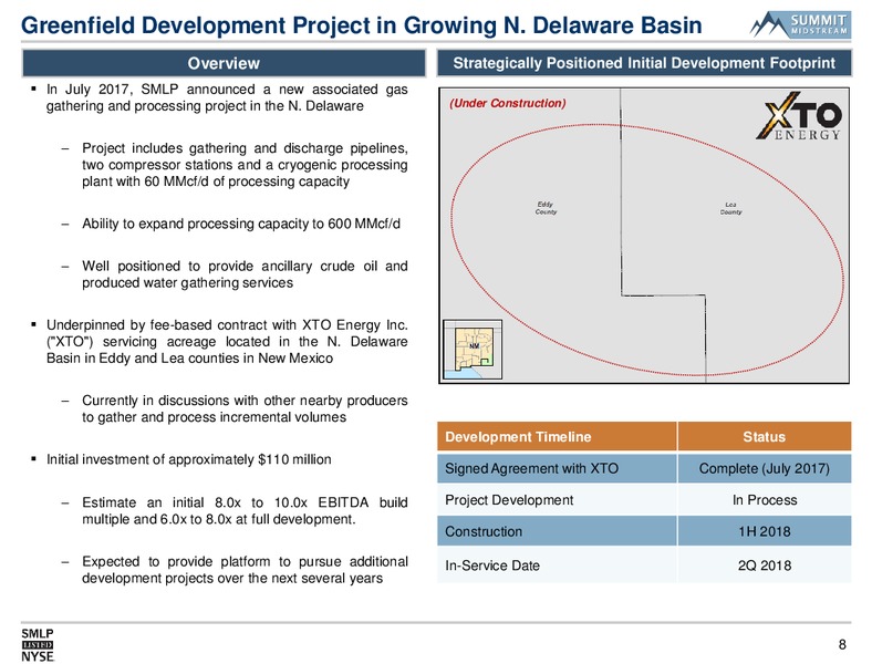August 2017 Infrastructure Presentation – Summit Midstream Partners, Lp – slide 7