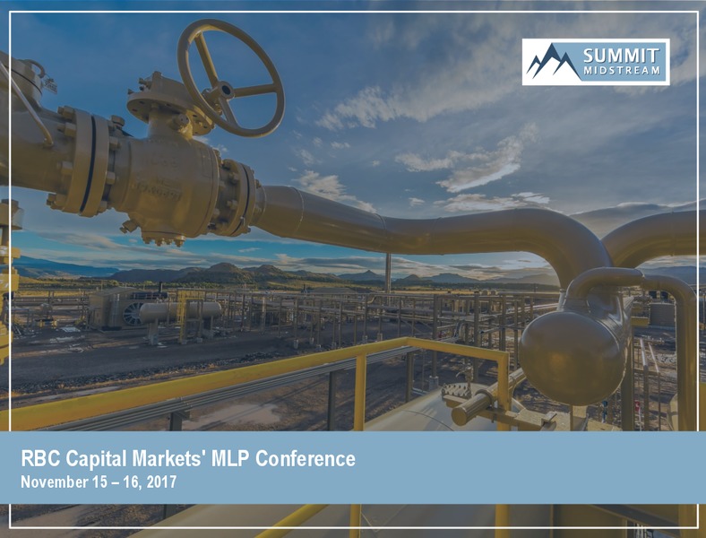 RBC Capital Markets MLP Conference – Summit Midstream Partners, Lp – slide 1