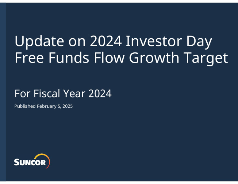 2024 Investor Day – Suncor Energy Inc. – slide 1