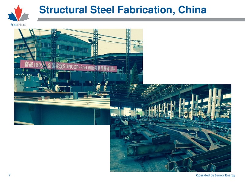 Fort Hills Project September 2015 – Suncor Energy Inc. – slide 8