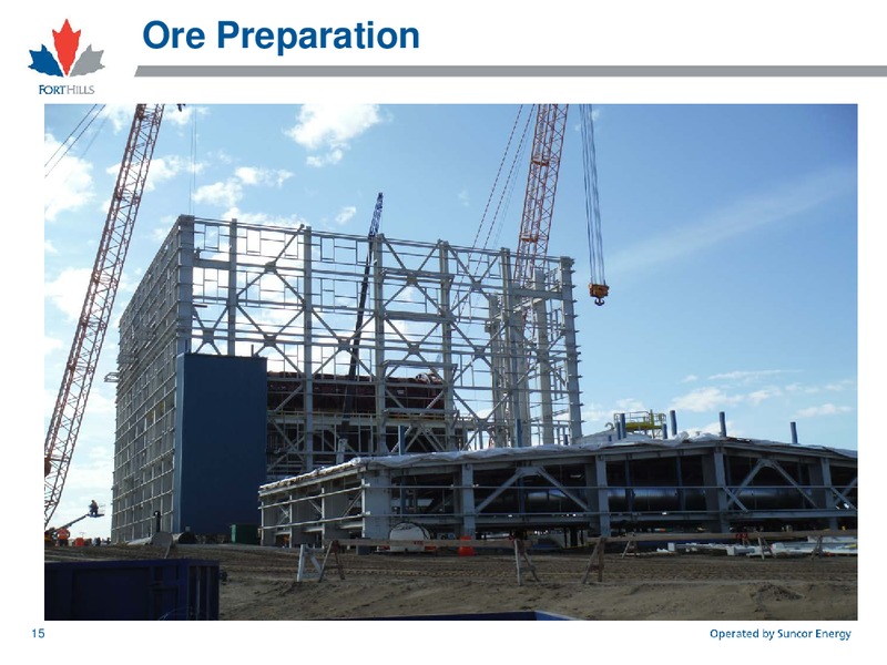 Fort Hills Project September 2015 – Suncor Energy Inc. – slide 16