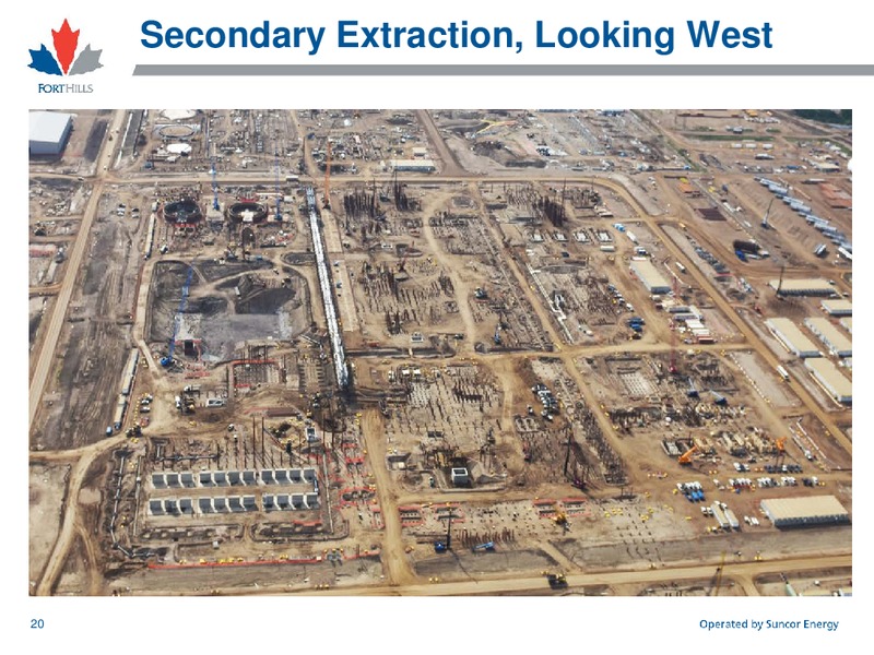 Fort Hills Project September 2015 – Suncor Energy Inc. – slide 21